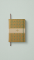 Hardcover faith journal in cream linen
